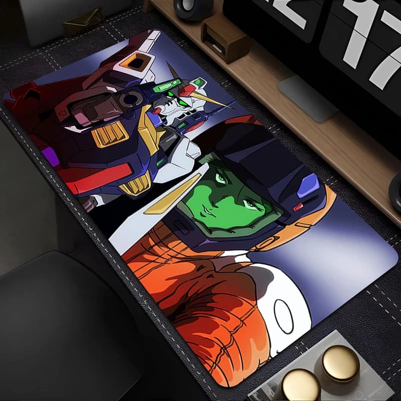 Tappetino per mouse da gioco Mechanical Warrior G-gundam M-mk II 90x40 cm Anime xxl Tappetino per mouse da scrivania per computer per CS GO Tappetino per mouse per laptop da ufficio