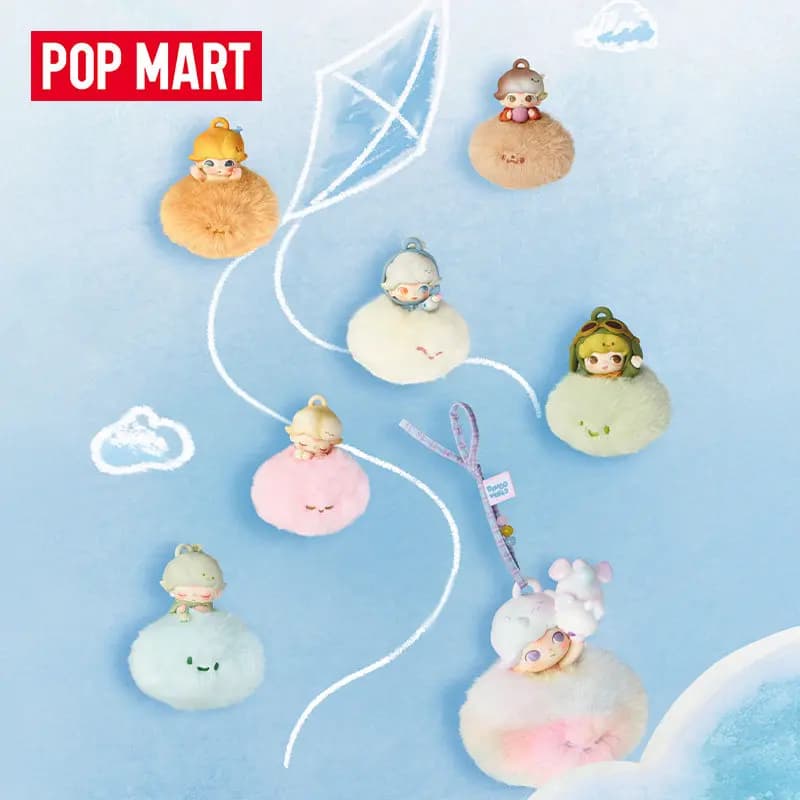 POPMART DIMOO Memories We Hold Series Bustina Ciondolo Cieco Scatola Guess Bag Giocattoli Bambola Anime Figura Ornamenti per il desktop Regalo carino