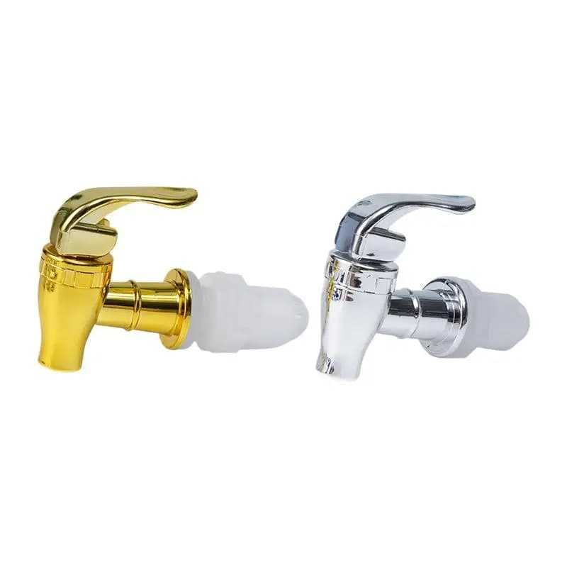 Food Grade Electroplated Plastic Beverage Faucet Cans Juice Dispenser Containers Bucket Tap Switch Valve For Home Bar Use