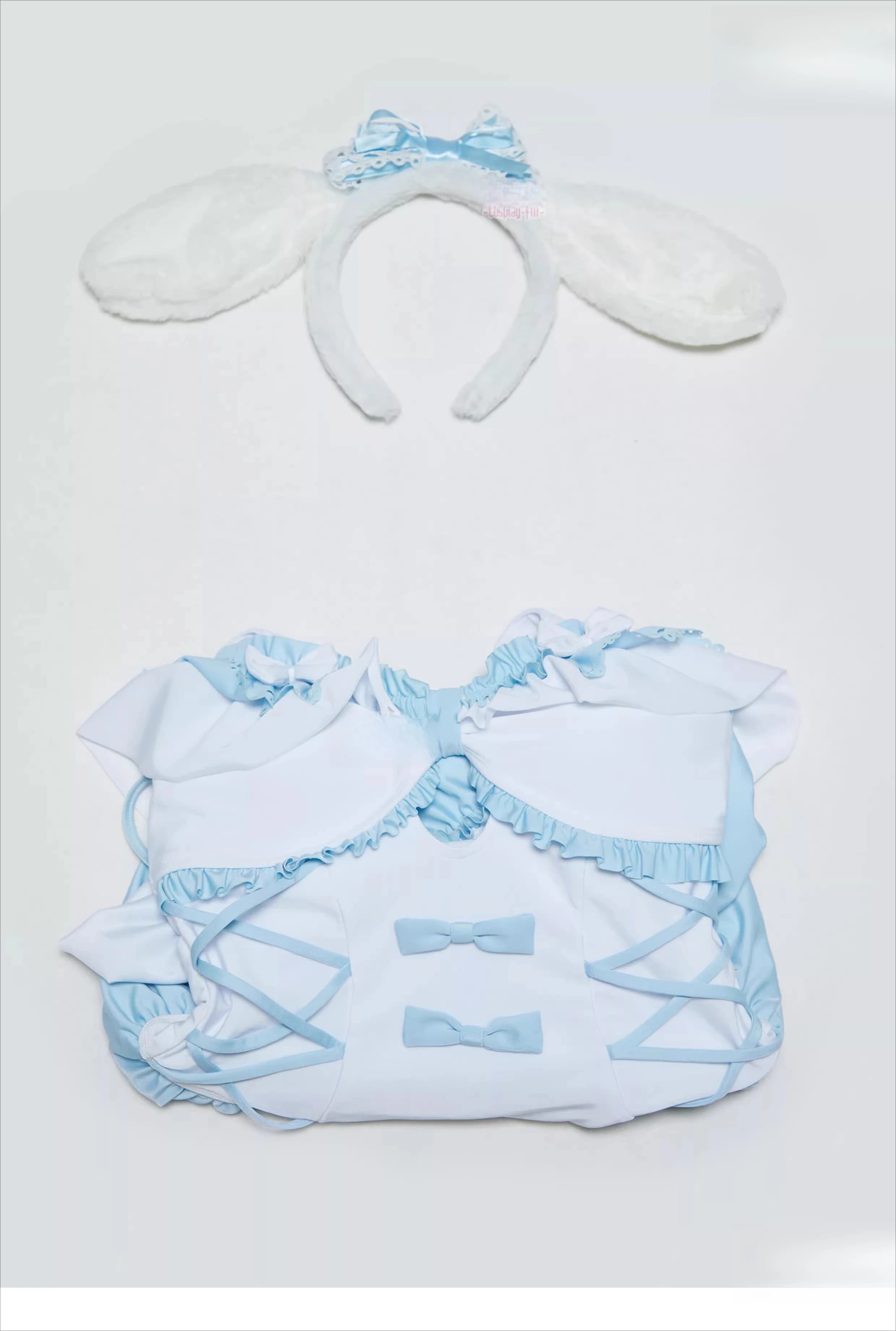 Cosplay costume Cinnamoroll, whole girl costume cute and modest with removable padding for swimming in thermal waters HCos