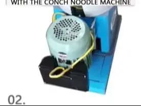 Macchina per Pasta Multifunzione Tipo 60, Processore per Conchiglie e Noodles, Macchina per Noodles di Frutta e Verdura, Processore a Vite per Alimenti