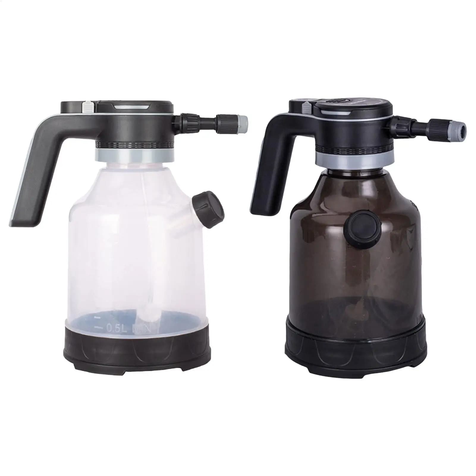 Electric Spray Bottle 3L Cordless Detailing Device Transparent multi-mode with Adjustable Nozzles for Horticulture Fertilization
