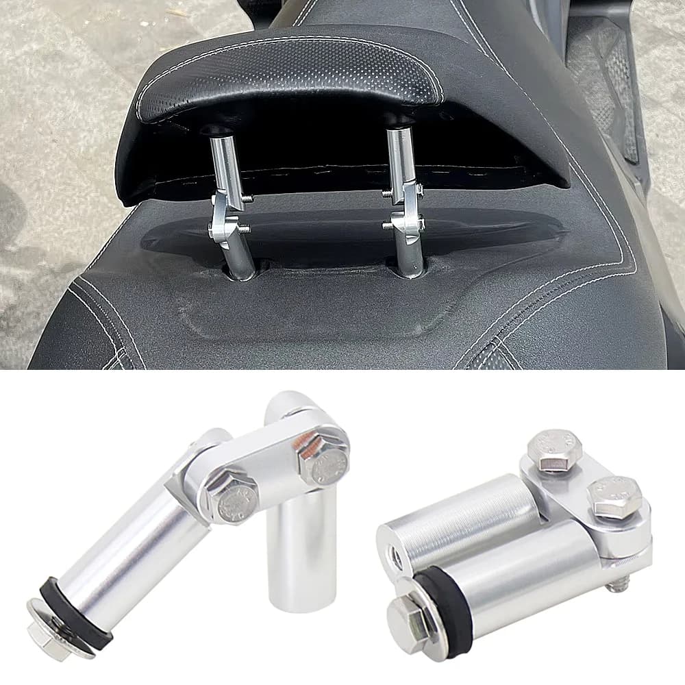Motorcycle Modified Back Chair Adjustable Soft Seat Aluminum Bracket For SYM Maxsym TL500 Maxsym400 MAXSYM TL500 400 Bearing
