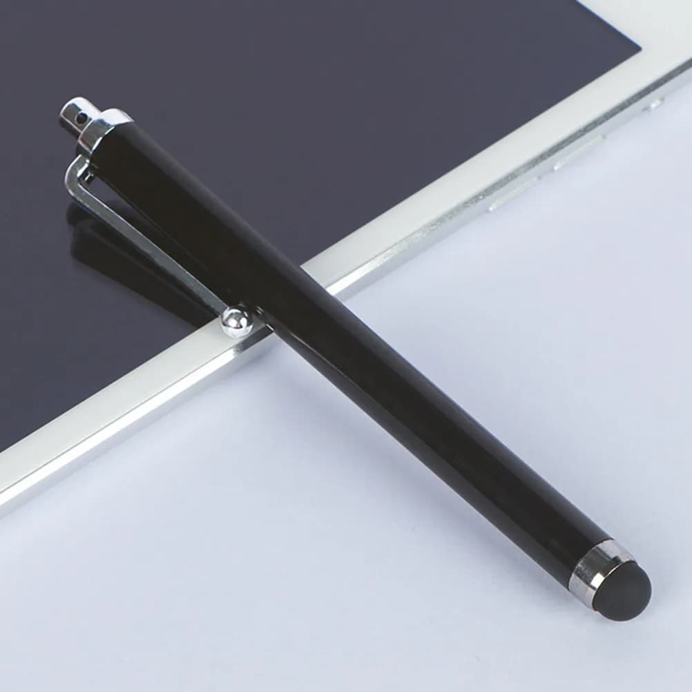 Penna per touch screen da 15 pezzi, stilo capacitivo, corpo in metallo, scorrimento fluido, universale per telefono, tablet, smartphone, penna per touch screen