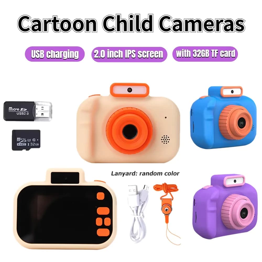 Fotocamera per bambini 4000W pixel 1080P schermo HD doppia fotocamera giocattoli elettrici per bambini per bambini Camara Foto Infantil regali per bambini