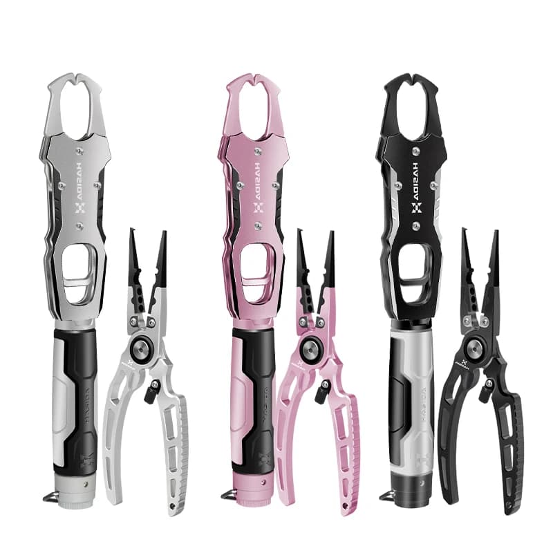 Histar 3 colors Aurora multifunctional bait clamp aluminum alloy control fishing caliper 18 kg