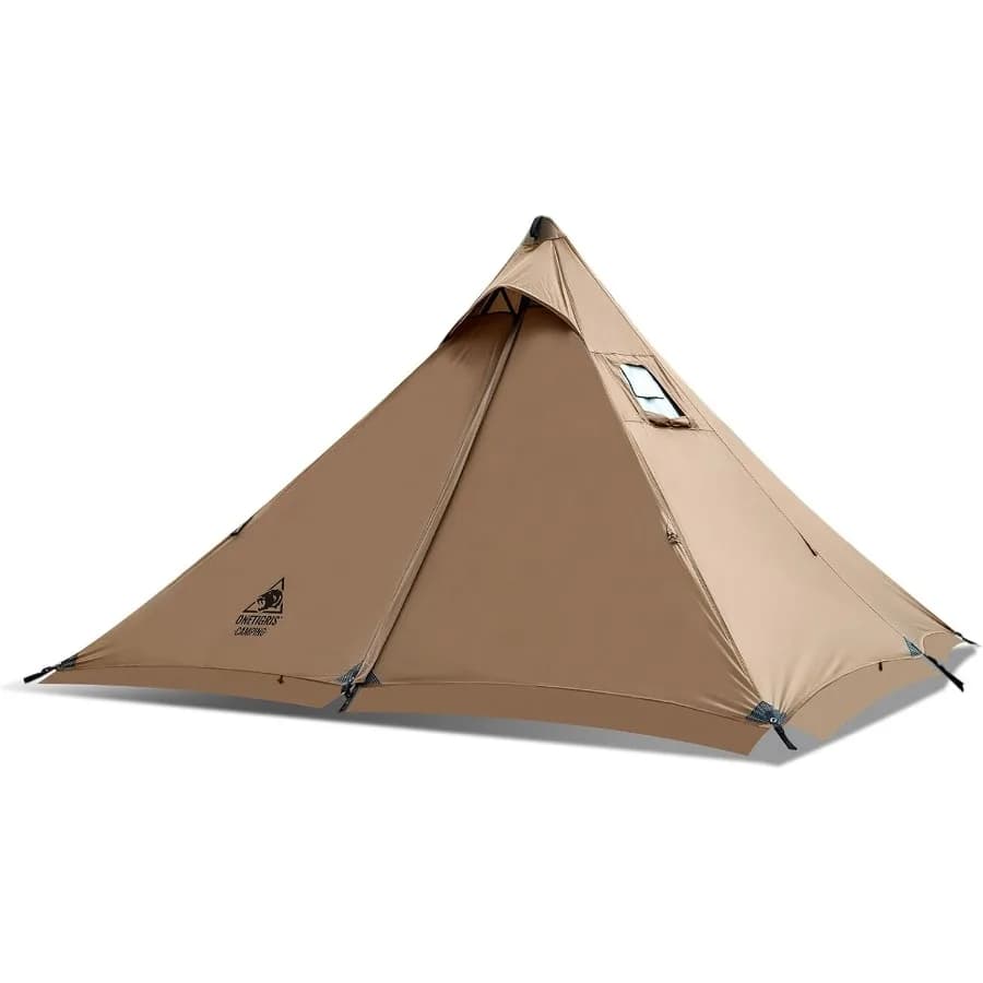 APEX Trail Teepee Tenda calda antivento impermeabile con stufa per 2 persone Ideale per campeggio Escursionismo Bushcraft Bikepackin
