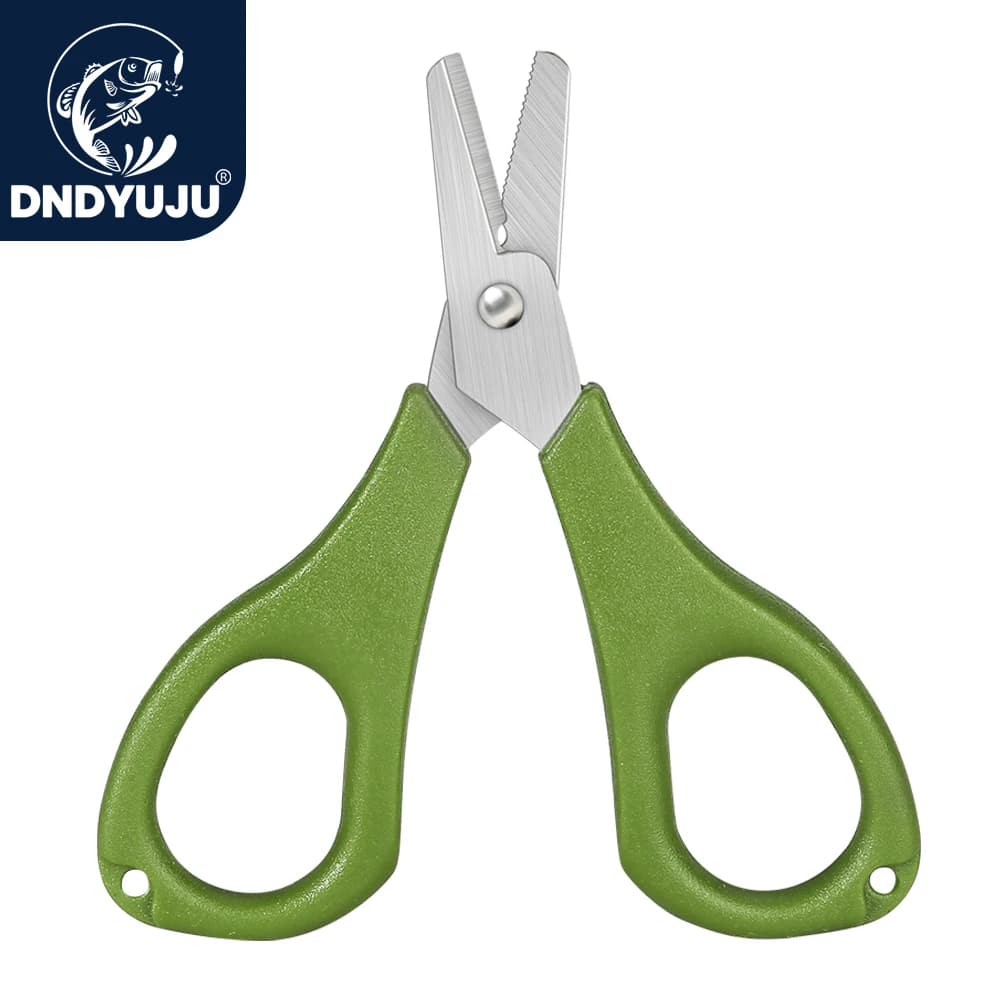 DNDYUJU pinza da pesca in acciaio inossidabile portatile taglio a forbice linea PE treccia linea Cutter Plies accessori per la pesca alla carpa