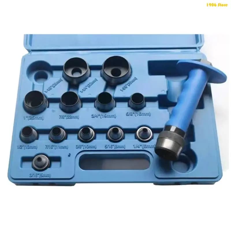 J1HA Set cavo professionale 13 dimensioni punta intercambiabile Scatola portaoggetti con impugnatura ergonomica in acciaio