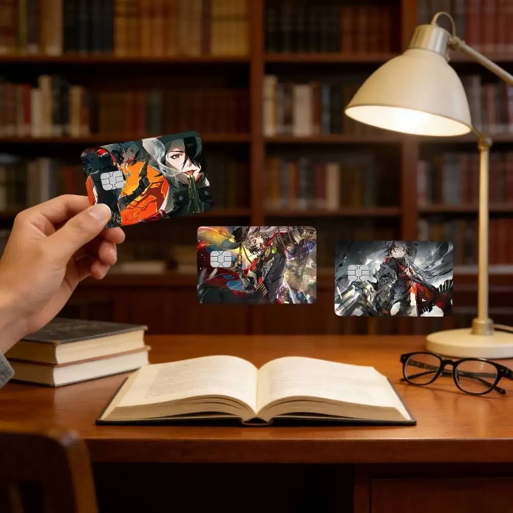 B-boothill-l game credit card stickers, bank cards, public transport cards, waterproof and scratch resistant protective film