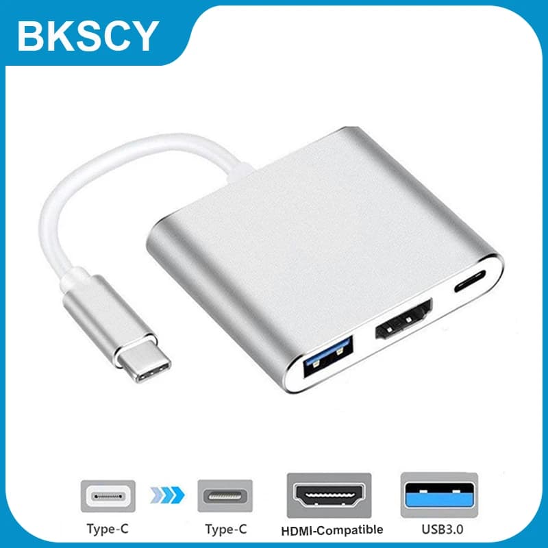 Type C HUB to 4K HDMI-compatible USB C PD Charging Dock Multi Port usb3.1 HUB cable Converter for Macbook Air Pro XPS 13 15