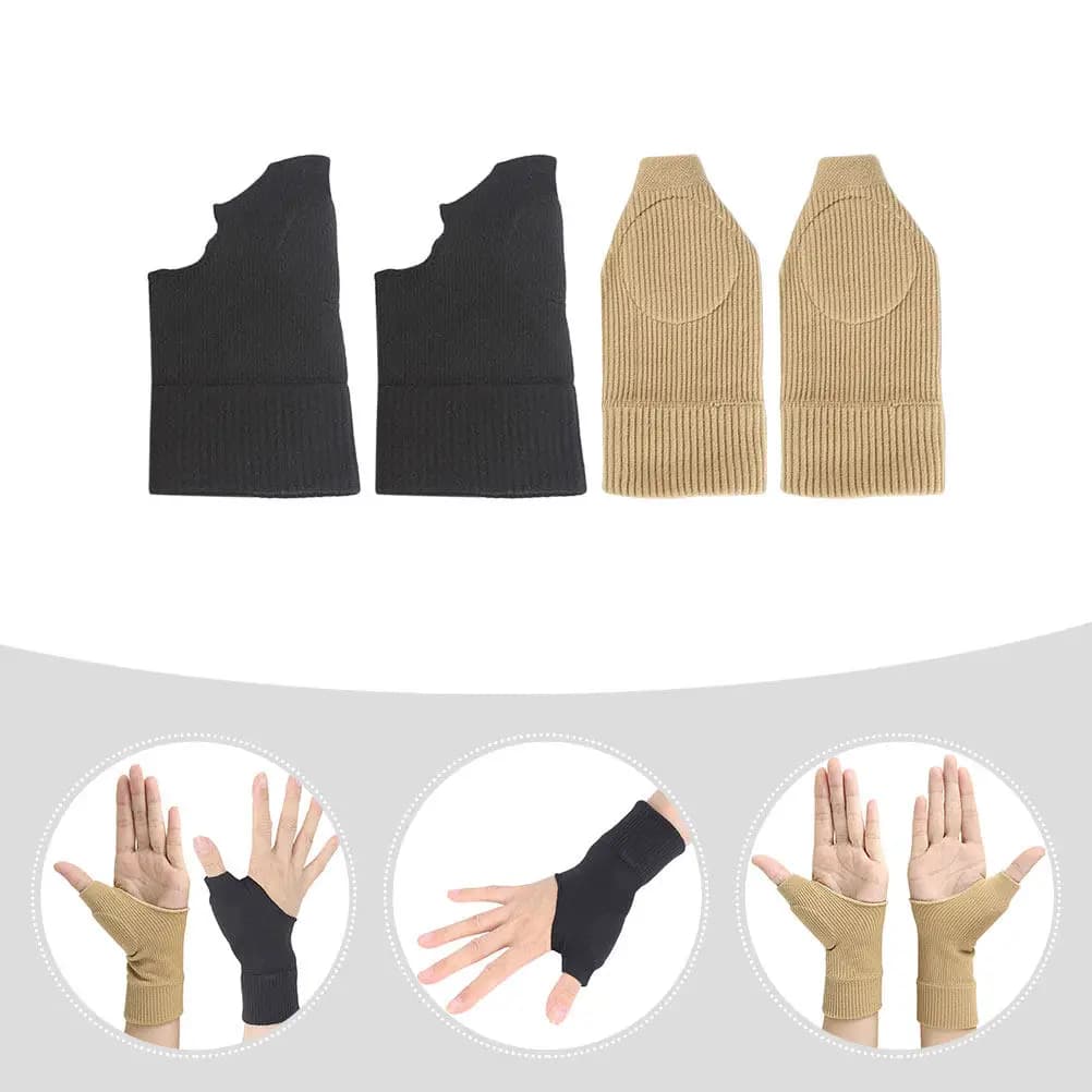 Supporto per polso da 4 pezzi, design ergonomico leggero e traspirante per sport, basket, tennis, protezioni per polso per uomini e donne