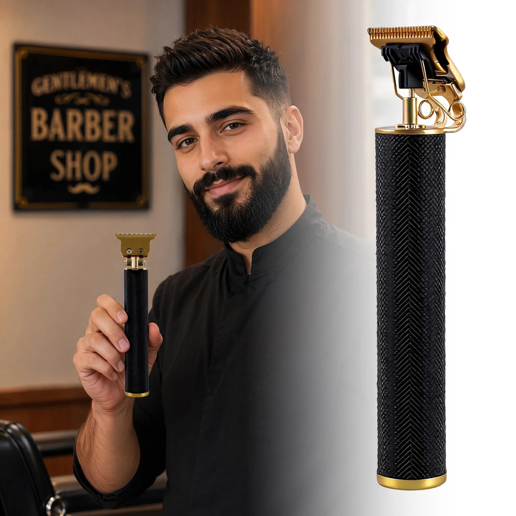 OMUONE New Professional Electric Razor for Men, Regulabarba, Sawing Machine, Haircut T9