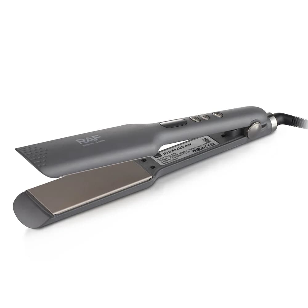 Cavo di alimentazione per piastra per capelli elettrica professionale da 40 W con controllo digitale della temperatura per uso bagnato e asciutto
