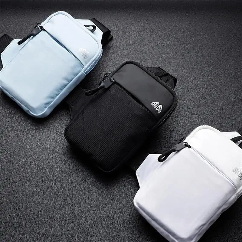 1PC New Casual Men Shoulder Chest Bag Nylon Waterproof Outdoor Sport Running Cycling Belt Travel Phone Pouch