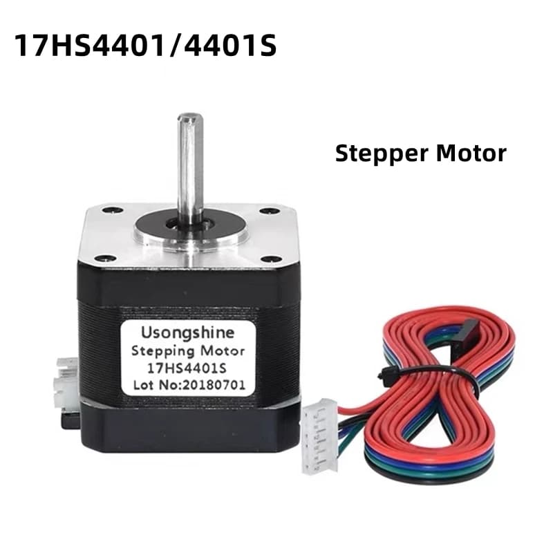 Nema17 17HS4401/4401S 1.8 ° Motor 1.5A 42N.cm 42BYGH 4 conductors for 3D printer parts of CNC Roter laser engraving machine