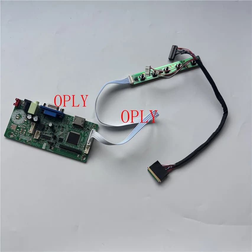 HDMI-Compatible VGA 58C Controller board for LTN101NT02-A04 LTN101NT02 1024X600 LED panel Screen monitor DIY 10.1” Monitor LCD