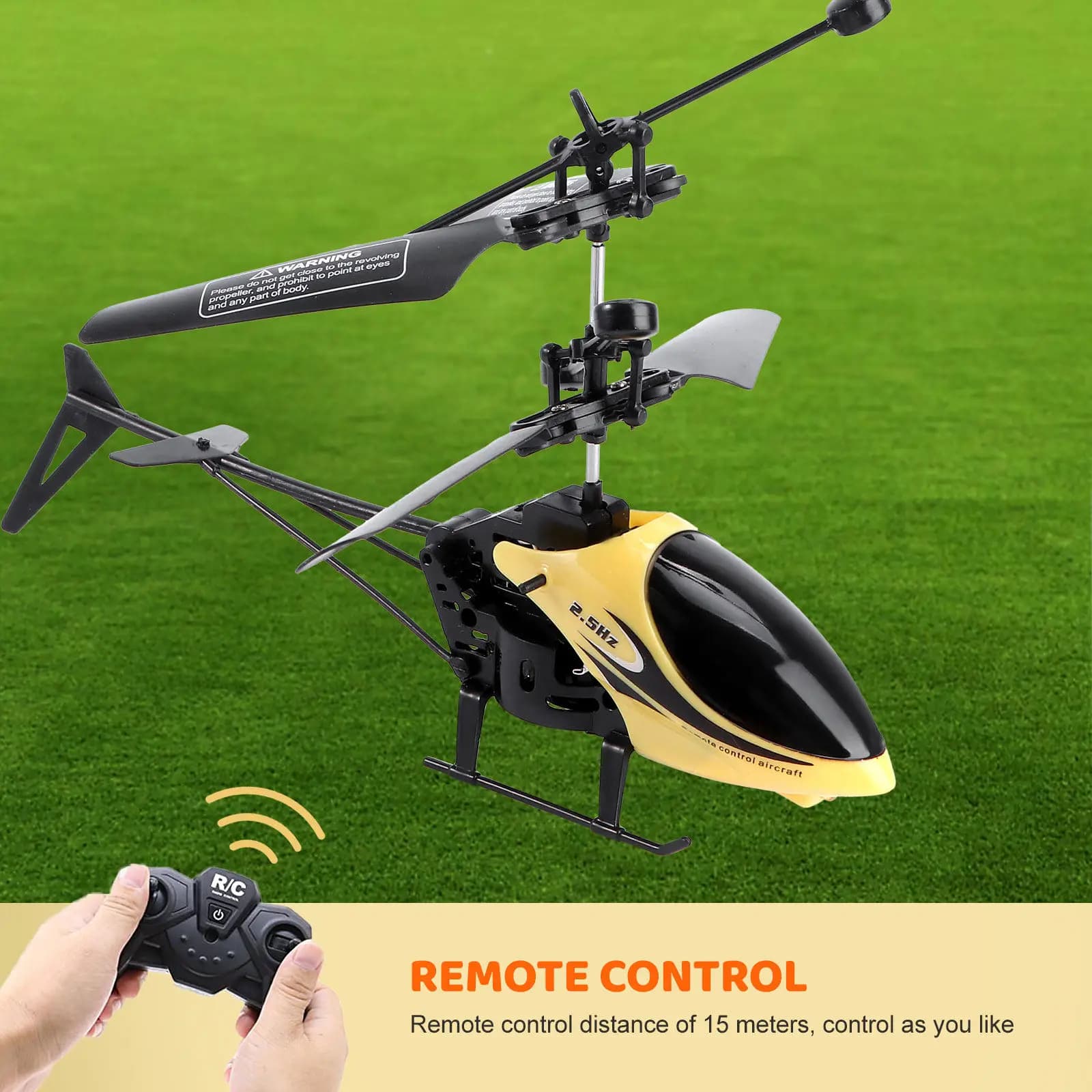 Mini Elicottero RC 901 con Illuminazione Colorata per Volo Notturno, Quadricottero RC Coassiale, Micro Aereo Radiocomandato per Bambini e Amici