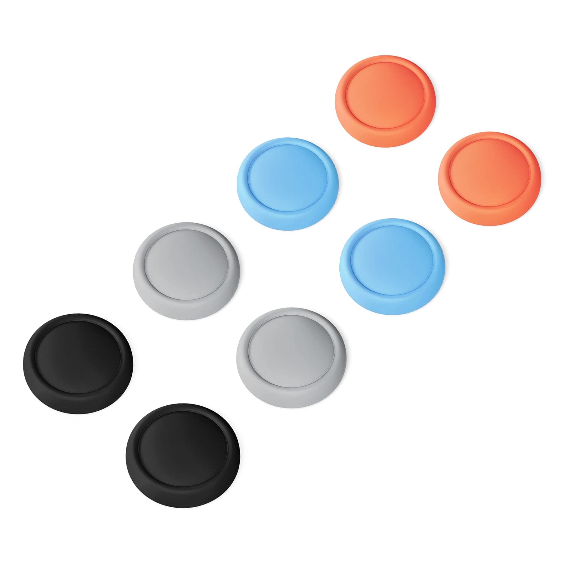 PlayVital Cover per impugnatura per levetta in silicone per Switch 2, cappucci per impugnature per pollice per Nintendo Switch 2, cappucci per joystick comfort per Joycon 2