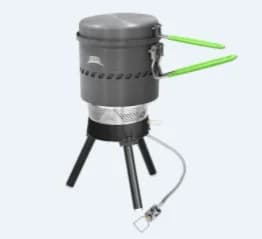 Nuovo Sistema di Cottura a Calore Reattivo BRS-T19 1L/1.7L/2.5L 2026 - Set Portatile con Pentola/Bruciatore a Getto per Campeggio e Backpacking 1900W