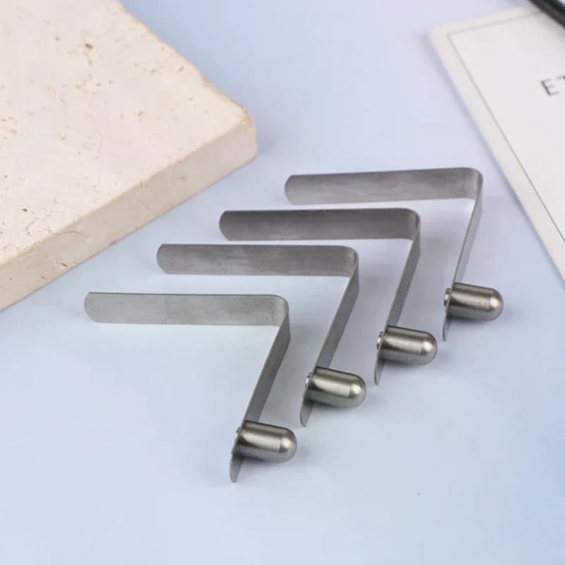 10 Pezzi Clip a Bottone Cavo Singolo/Doppio 6*9mm, Clip a Molla per Pagaia da Kayak, Blocco per Tubi di Tende, Clip a Molla per Tendalino Telescopico