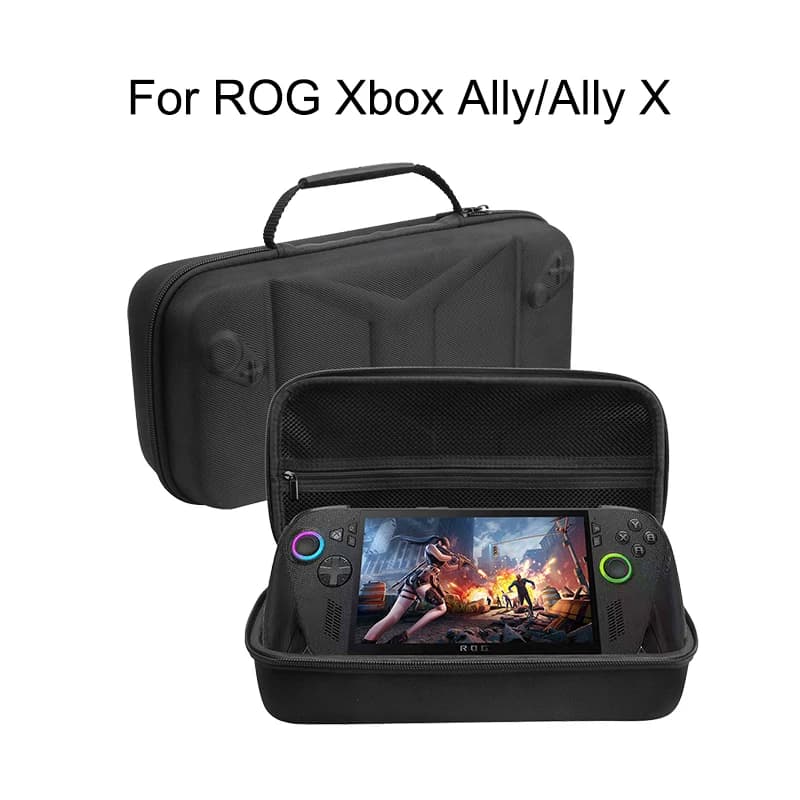 Carrying Case for Rog Xbox Ally X (2025) Storage Case Cover Anti-Drop Handheld Game Storage Bag for Rog Xbox Ally Accessories