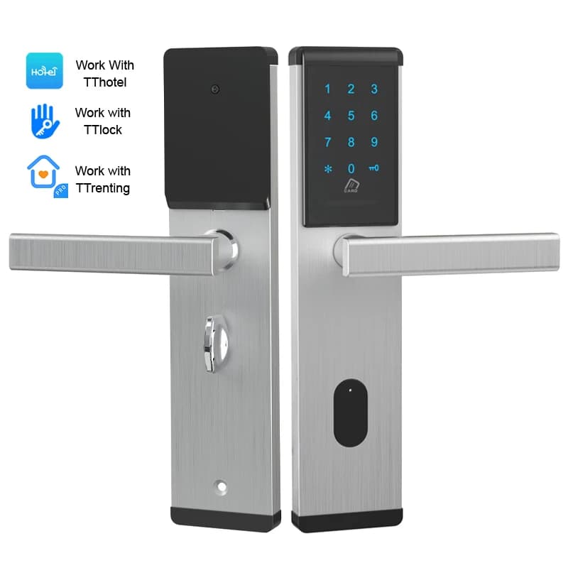 Blocco intelligente Bluetooth TTlock Accesso senza chiave intelligente Password Blocco digitale scheda NFC per Airbnb