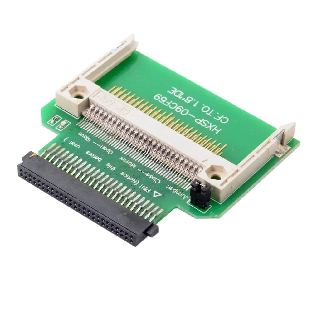 CF Compact Flash Memory Card to 50pin 1.8 Inch IDE Hard Drive SSD Converter Adapter