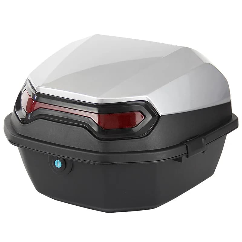 Motorcycle Trunk Universal Trunk Large Capacity Pedal Storage Box
