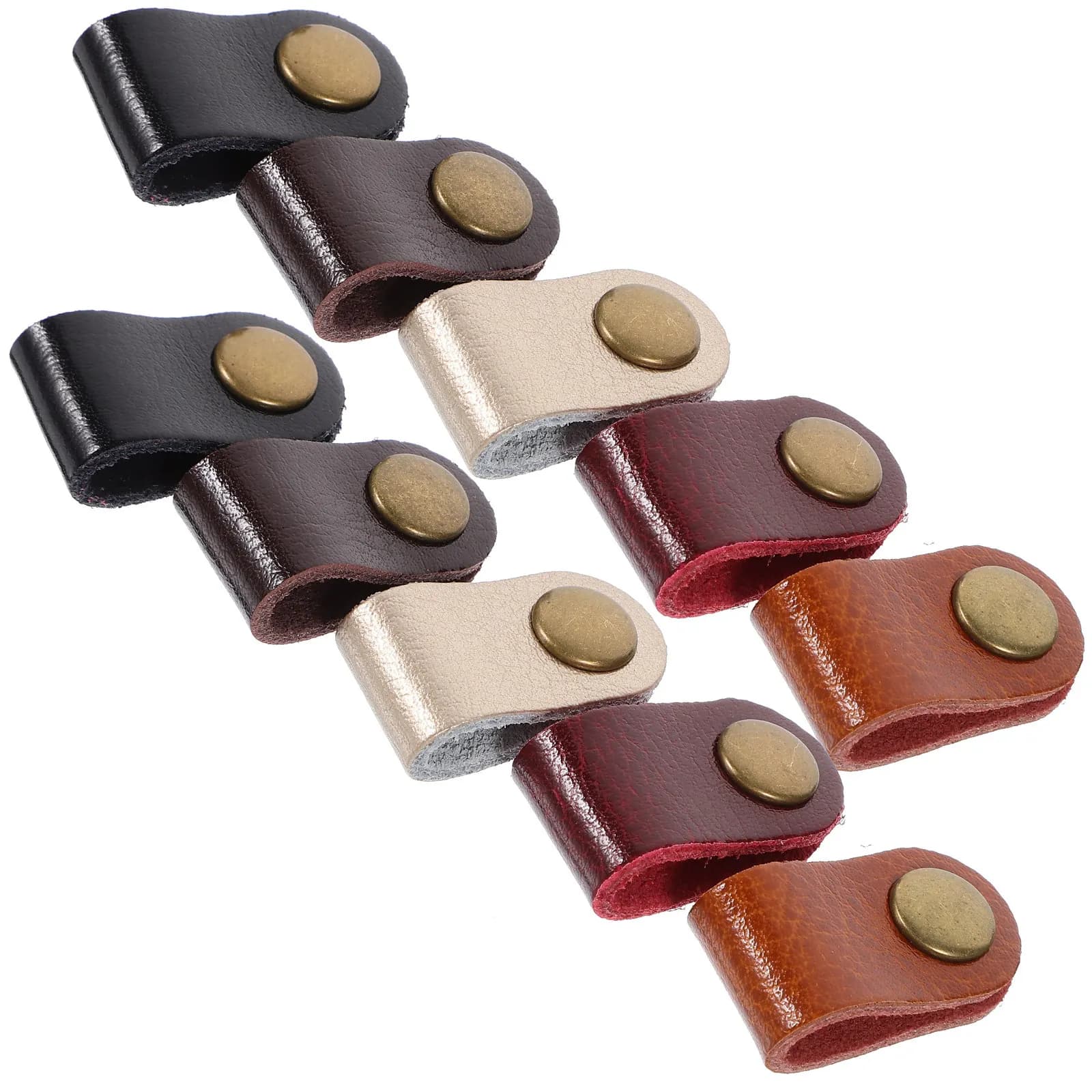 Organizzatore di Cavi USB Premium, Porta Cavi con Bottone a Scatto, Gestione Cavi, Supporto per Auricolari, Design Compatto per una Gestione Ordinata