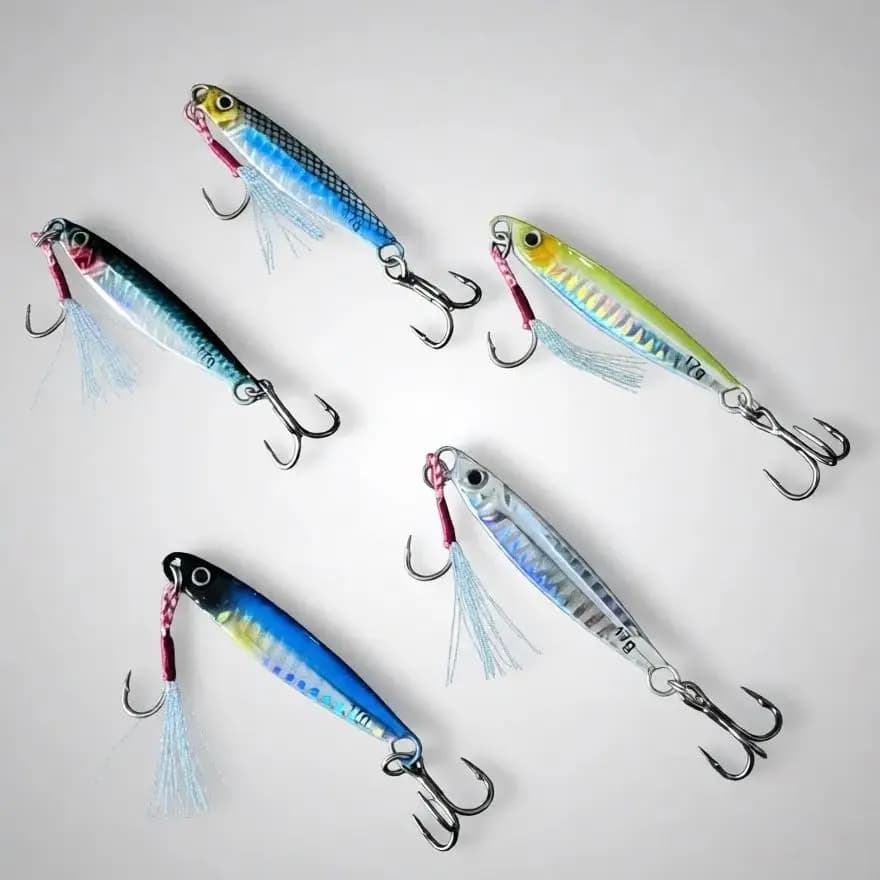 Cucchiaio da jig in metallo fuso 10/15/20/30/40/50g Shore Casting Jigging Fish Sea Bass Fishing Lure Esche artificiali Attrezzatura