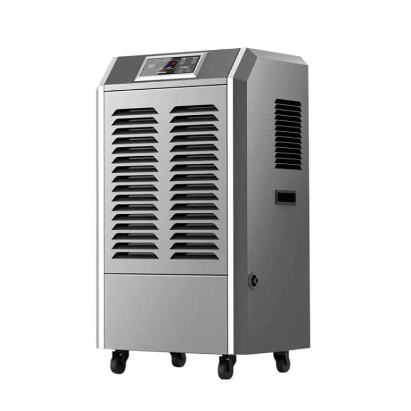Deumidificatore Industriale ad Alta Potenza 138L per Seminterrati e Magazzini, Deumidificatore Commerciale Compatto