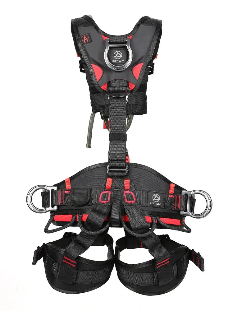 Hua Series Climbing Sling, Full Security Belt Antique, Five Point Removable Equipment for Height Protection