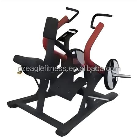 Commercial Fitness Equipment Free Weight Plate Loaded Rowing Machine