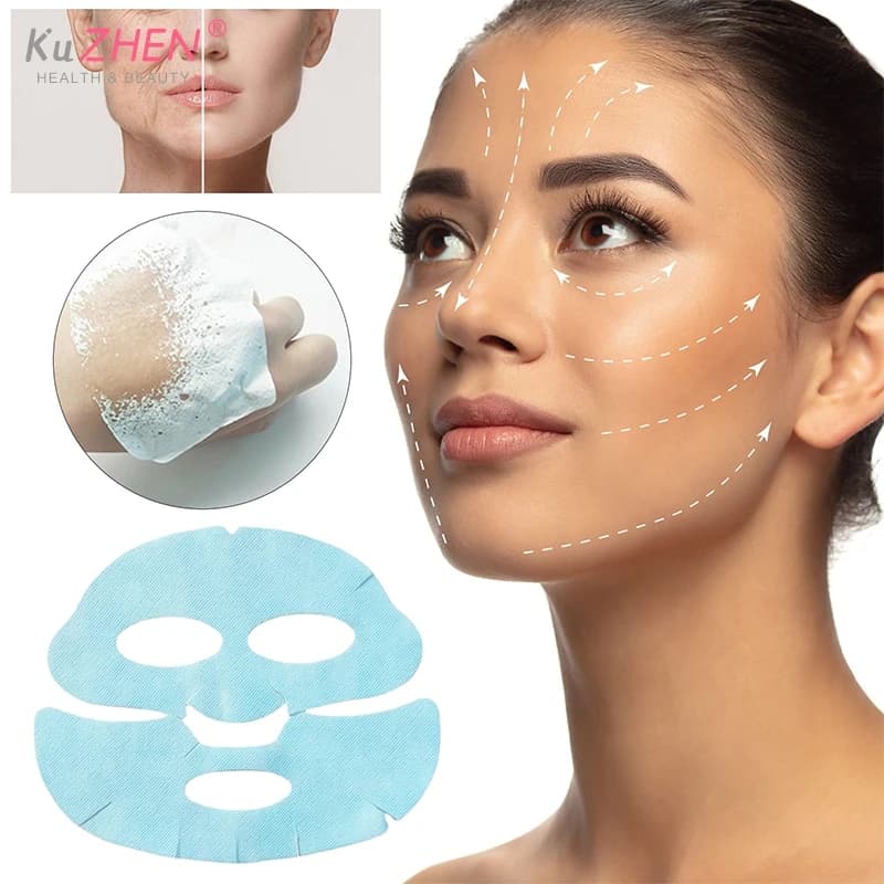 1 pcs collagen film soluble card facial mask face skin cheek sticker front Patch Smile Lines Patche Anti-aging wrinkle removal