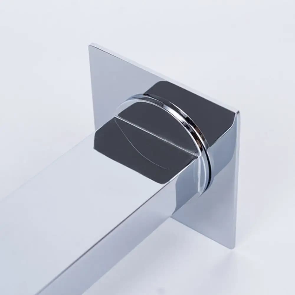 Stainless Steel Shower Pillar Quadrate Durable Concealed Shower Arm 40cm/35cm Concealed Installation Bathroom Hardware