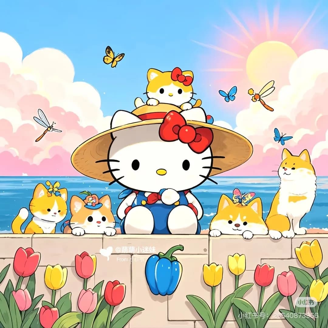 Keeppley&Sanrio Diamond Painting Kulomi My Melody, pittura a colori ricamata, mosaico artistico 5D, decorazione per la casa dei bambini, regalo