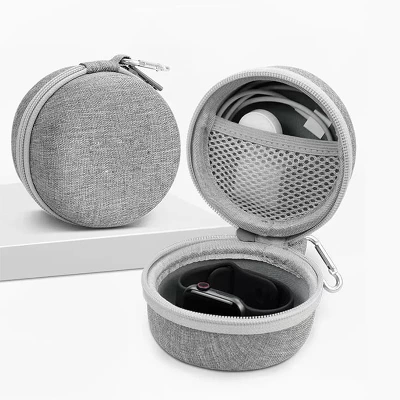 Custodia da Viaggio Portatile in EVA per Orologi, Organizer Antiurto Impermeabile per Smartwatch, Contenitore con Cerniera