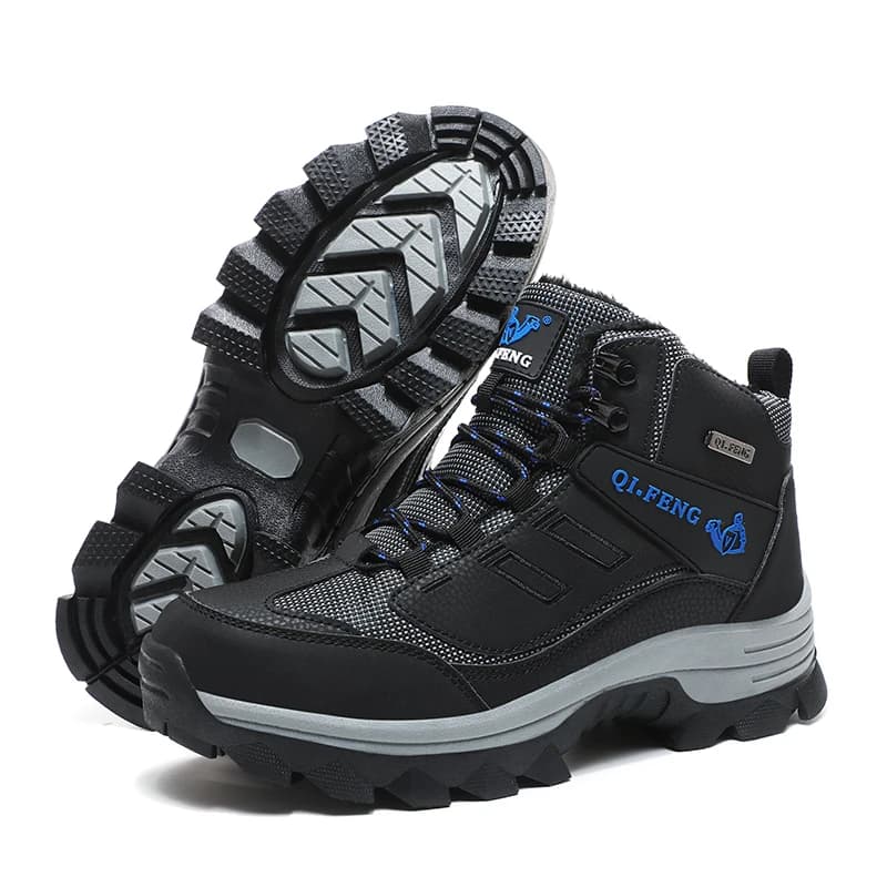 Plus Size Winter Men Boots Waterproof Men Hiking Shoes Outdoor Trekking Shoes For Men Women Ankle Snow Boots