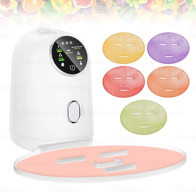 Face DIY Mask Machine Self-Make Natural Fruit DIY Vegetable Juice Collagen Maker Home Use Beauty Salon SPA Skin Care Mask Device