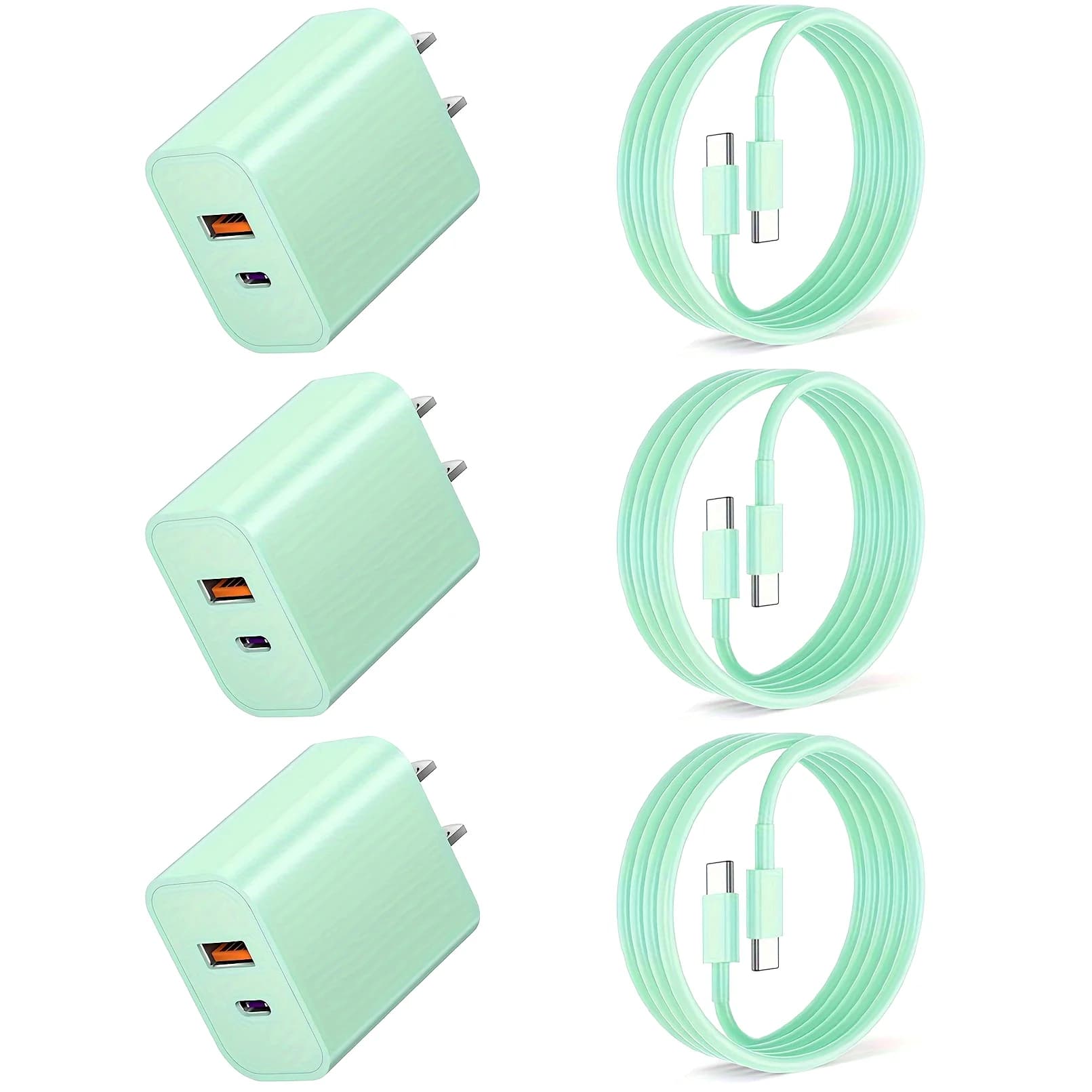 Per caricabatterie iPhone16, blocco di ricarica rapida a doppia porta da 40 W con cavo USB C da 6,6 piedi per telefono 16/15/15 Pro/15 Pro Max/15 Plus, iPad