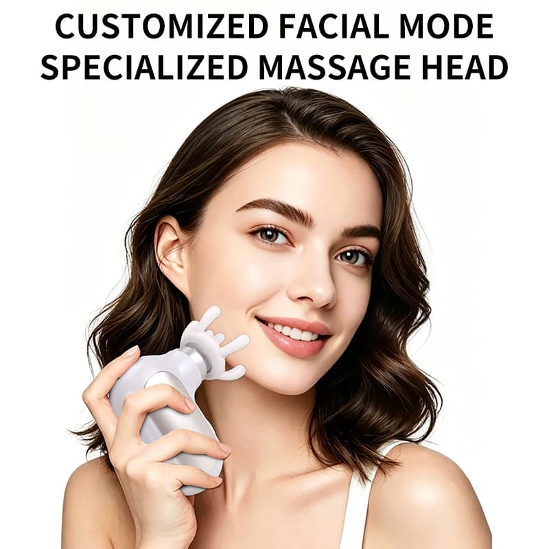 Mini pistola massaggiante JianYouCare per massaggio profondo dei tessuti, massaggiatore muscolare portatile a percussione per alleviare l'affaticamento di viso, corpo, schiena e collo, pistola per fascia muscolare.