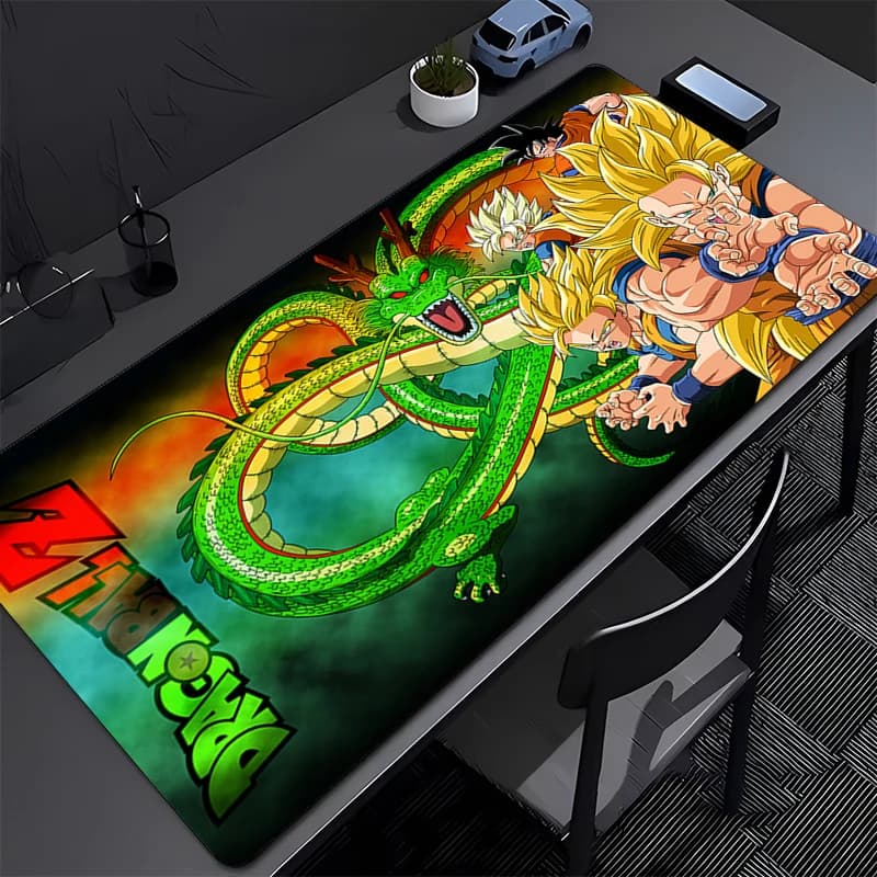 Tappetino per Mouse Popolare per Giocatori E-sports, DBZ Dragon Ball, Grande e Mini, per Tastiera PC, Accessori Gaming per Laptop