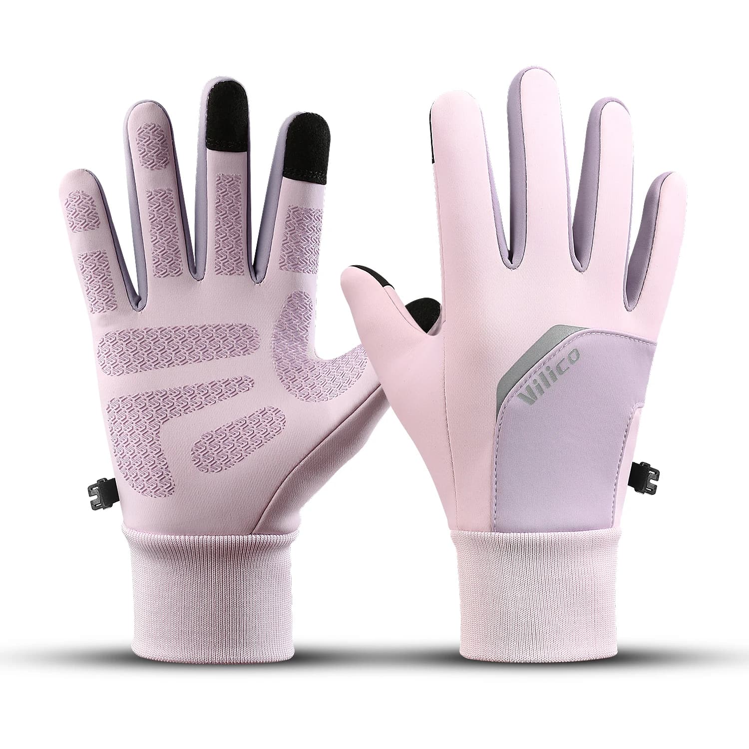 Cycling Gloves Winter Touch Screen Bicycle Gloves Outdoor Scooter Windproof Riding Motorcycle Ski Warm Bike Gloves