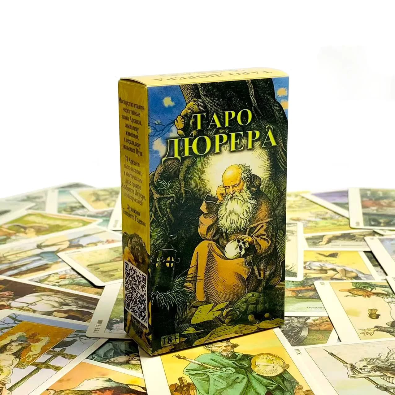 Carte dei Tarocchi Russe, Giochi da Tavolo per Intrattenimento Familiare, Design Mistici Unici, Perfetti per Divinazione e Regali