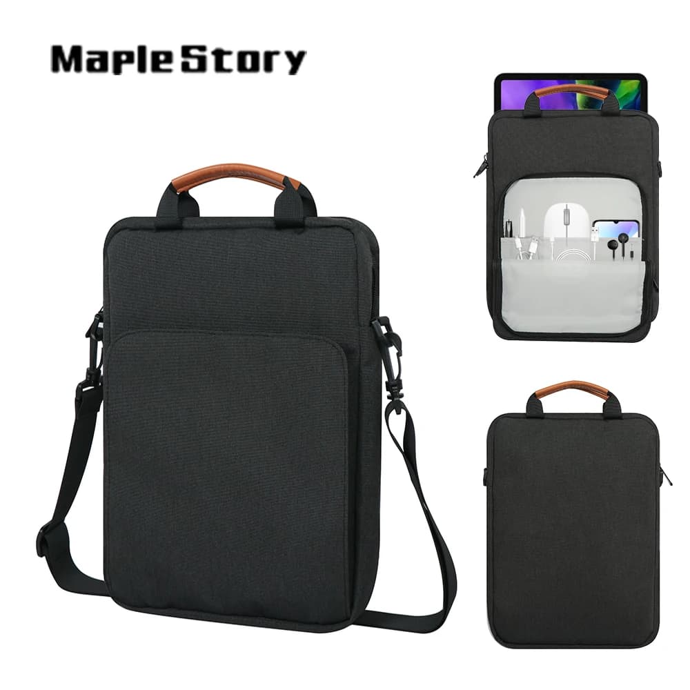 Borsa a tracolla antiurto da 13 pollici per iPad Air 13 2025 Pro 13, iPad Air 6a generazione, Galaxy Tab S10 FE 10.9 12.9 7a generazione, custodia per tablet