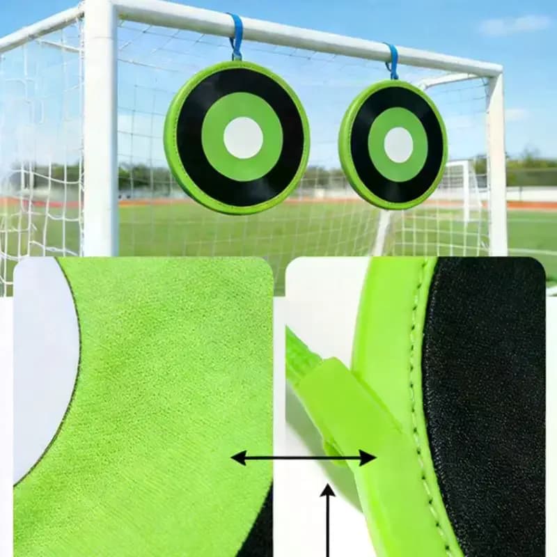 Adjustable Soccer Training Targets - Portable Football Goal Practice Boards For Drills, Durable TPE Material