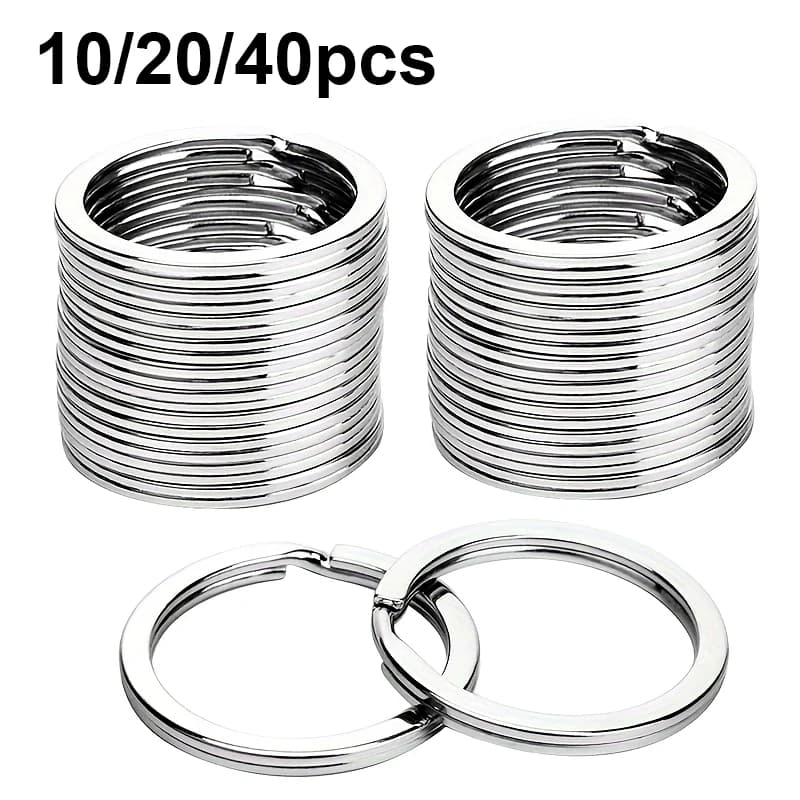 10/20/40 split key rings key rings, bulk key rings, key rings split key rings for domestic car keys bag hanging accessories