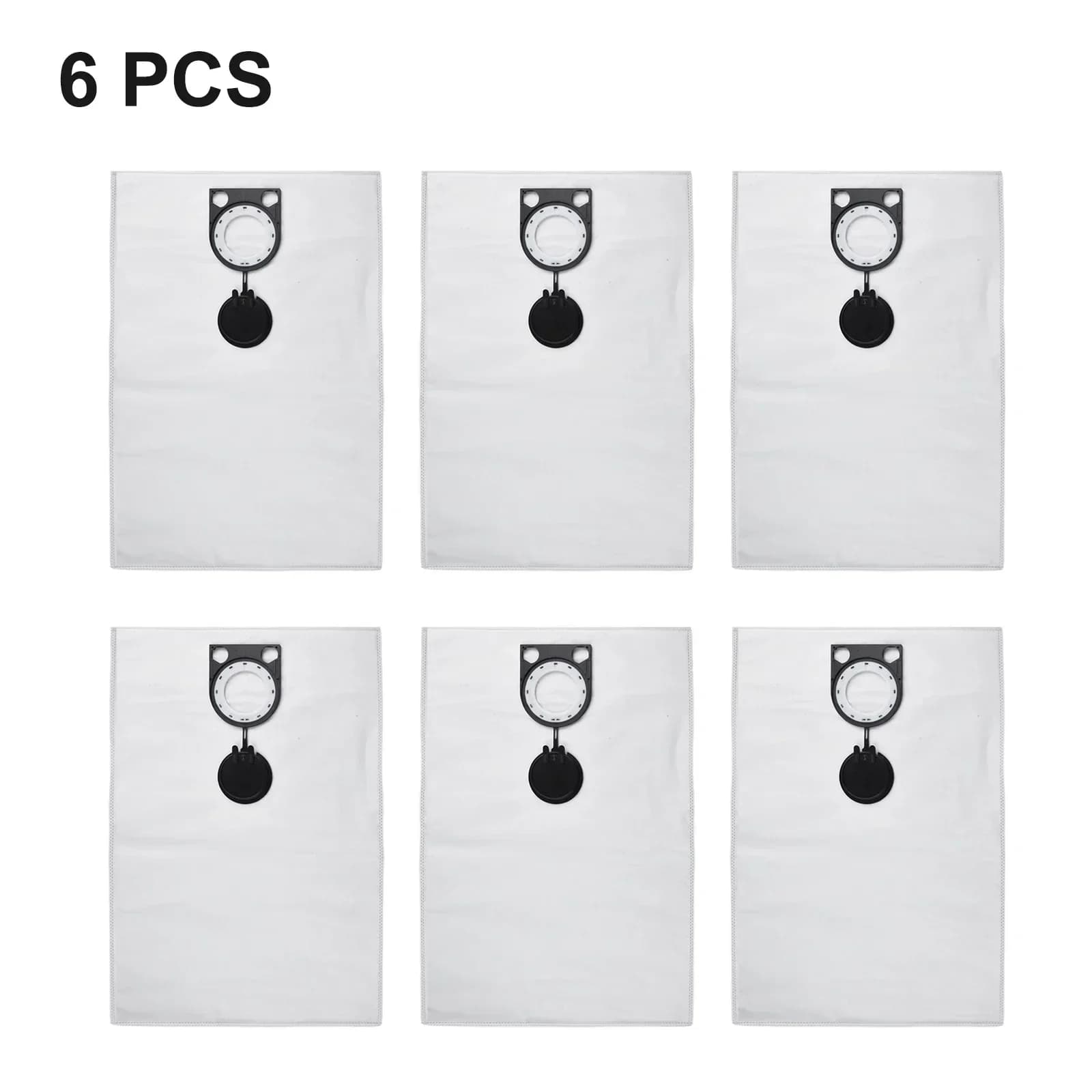 6 dust filter bags for Metabo 25 L SC, 2025 35/50 L SC Replacement vacuum robot