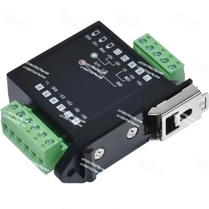 Forza di pesatura Sensore di pressione di trazione Segnale mV Trasmettitore di peso ad alta precisione Modulo di comunicazione RS485RS232